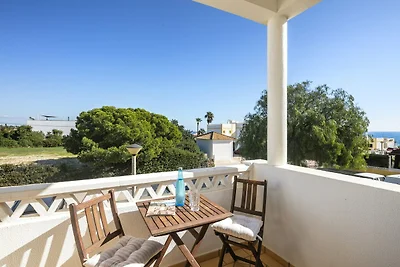 Apartment am Meer in Benagil mit Terrasse