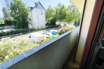 La Pause Grenobloise Studio-Balkon