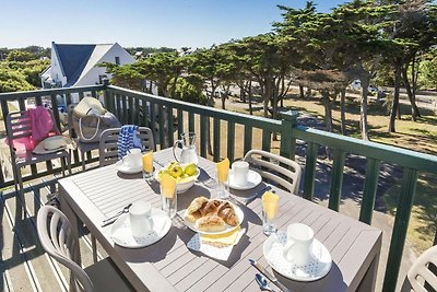 Appartement met terras in Batz-sur-Mer