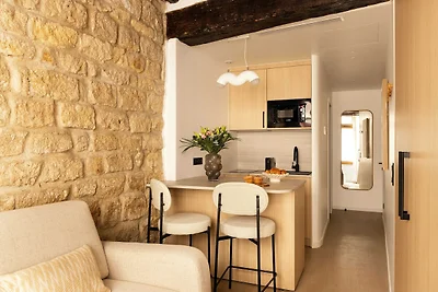 Moderne Wohnung -AC-1BR-4P-Panthéon