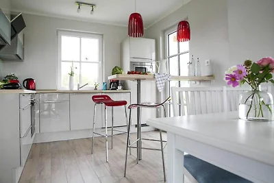 Luxus Reetdachhaus in Fuhlendorf mit Sauna