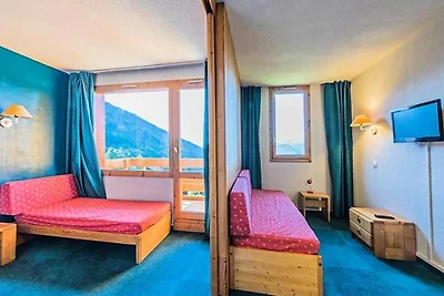 Studio in Valmorel mit Bergblick