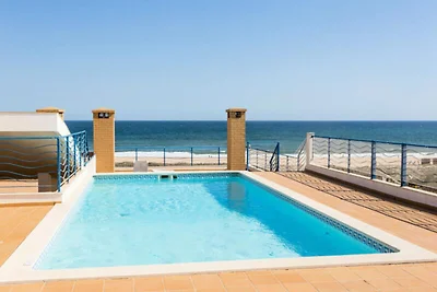 Wohnung bei Meia Praia mit Meerblick