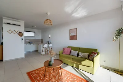 Seaside Escape mit Balkon