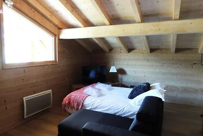 Chalet in Les Gets mit Bergblick