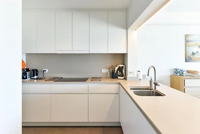 Appartement aan zee met privégarage