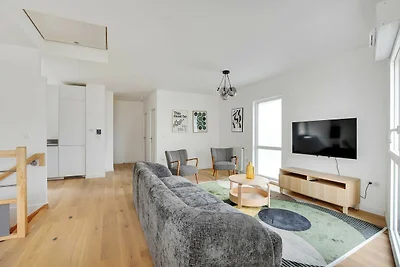 Schönes Duplex mit Dachterrasse -3BD/6P-...