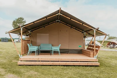 Safarizelt für 4 Personen.