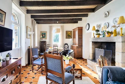 Haus auf der Insel Queffen mit Garten und...