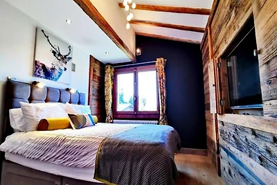 Chalet in Chavannes mit Bergblick