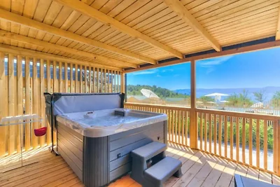 Tasha Premium Mobile Home with Terrace and Ho...