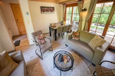 Chalet de retiro en el bosque para 6 personas