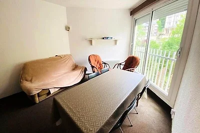 Studio in Frankrijk bij dorp & Skibus