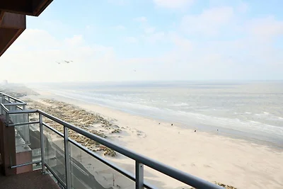 Appartement in Nieuwpoort met zeezicht