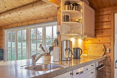 Chalet di tronchi panoramico a Sandvig-By...