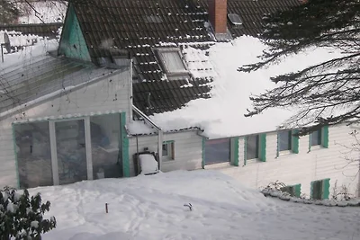 Groot chalet aan de bergbeek