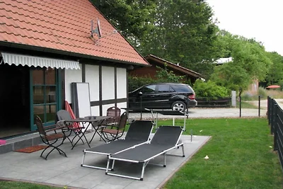 Fachwerk-Kate am Salzhaff
