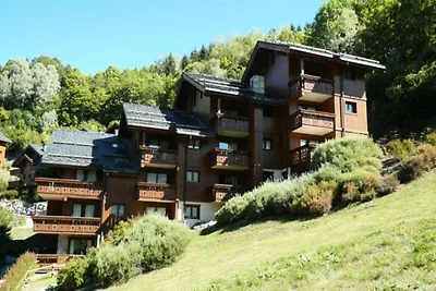 Apartment in Méribel mit Bergblick