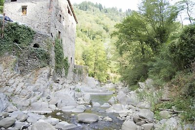 Affascinante Mulino in pietra sul fiume, nell...