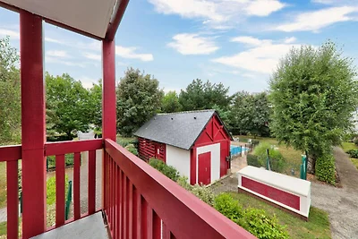 Apartment in Arzon mit Blick auf den...
