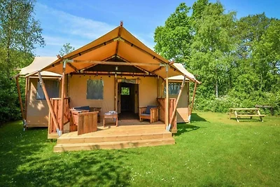 Glamping-Holzzelt für 6 Personen