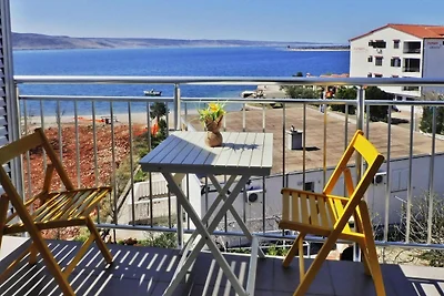 Appartement in Seline am Meer mit Meerblick