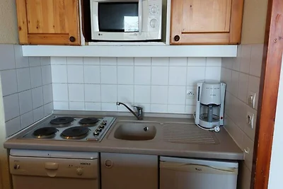 Apartment in Les Arcs mit Blick auf das Tal