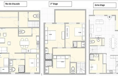 Appartement in Les Saisies met uitzicht op de...