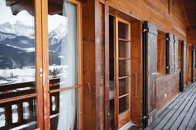 Premium-Chalet mit Bergblick