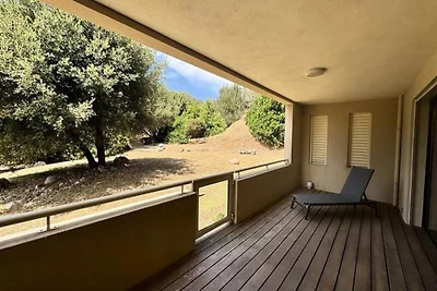 Apartment in Propriano mit Gartenterrasse