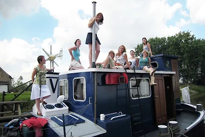Gemütliches Boot in Westhoek am See