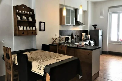 Apartment in Mont-Dore mit Bergblick