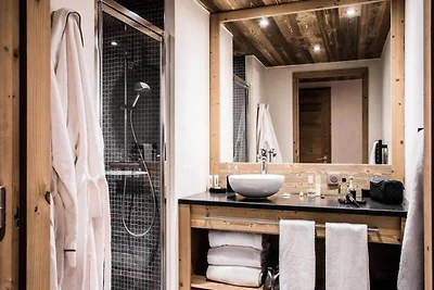 Wohnung in La Clusaz mit Wellness & Aussicht