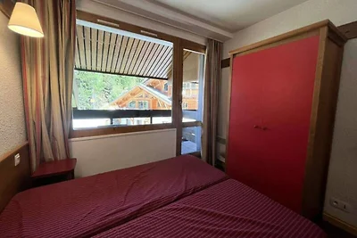 Wohnung in Plagne 1800 mit Mont Blanc Blick