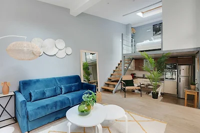Ruim appartement - 2BR/6P - Musée de La Poste