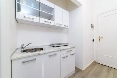 Essentieel mini-appartement met balkon