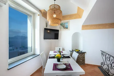 Villa a Praiano con piscina vista mare