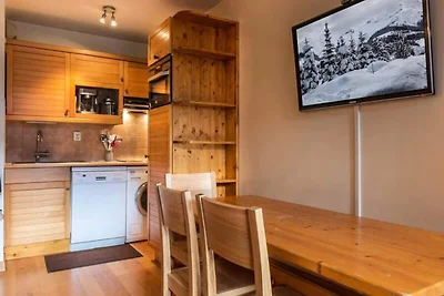 Komfortable Wohnung am Fuße der Pisten, überd...