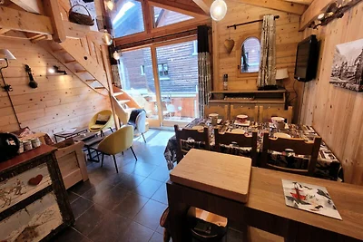 Wohnung im Dorf in der Nähe der Skipisten