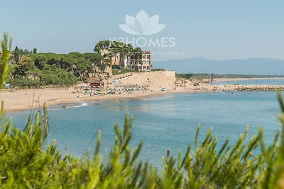 Schöne Villa in der Nähe von Riells Beach