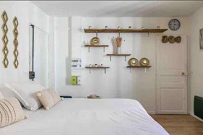 Charmant appartement met 1 slaapkamer en 4 zi...