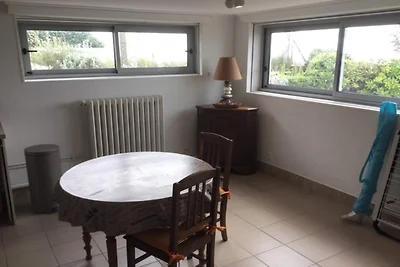 Wohnung und Blick auf den Privatstrand.