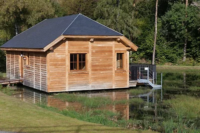 Ferienhaus mit Whirlpool und Terrasse