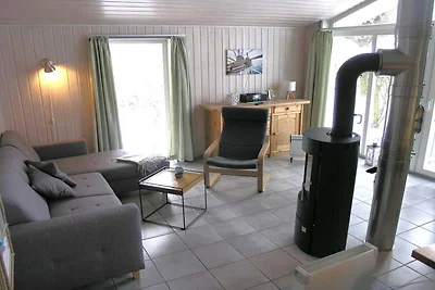 Vakantiehuis met sauna op vakantiepark Mirow