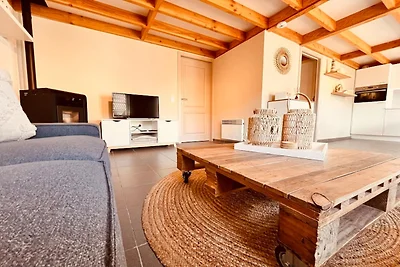 Modern vakantiehuis nabij het strand