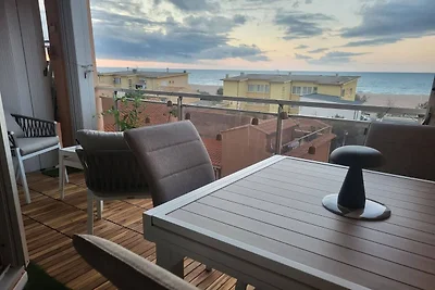 Apartment mit Meerblick und Parkplatz