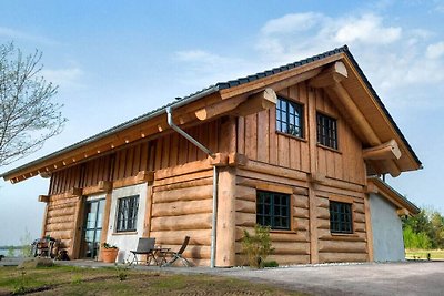 Kenmerkende Lodge aan de Gröberner See