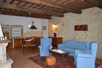 Wohnung in Asciano mit Pool