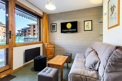 Studio in Valmorel mit direktem Pistenzugang