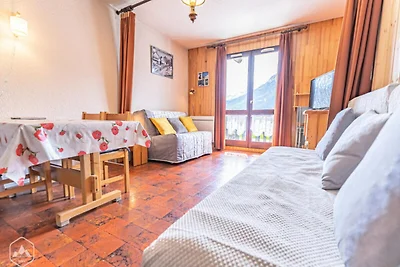 Helles und komfortables Studio mit Bergblick